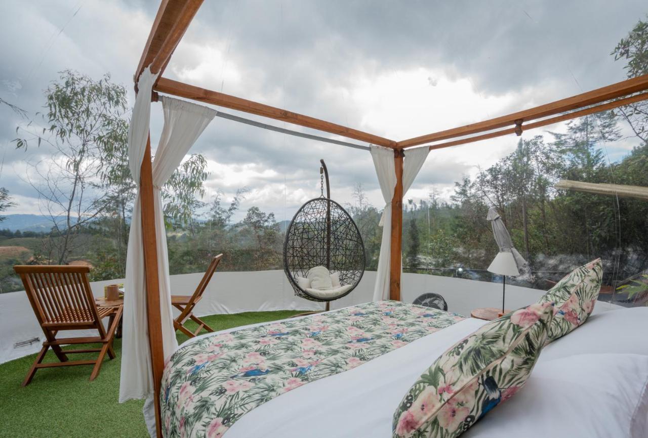 Hotel Bubblesky Glamping 40 Min From Medellin El Retiro  Exteriér fotografie