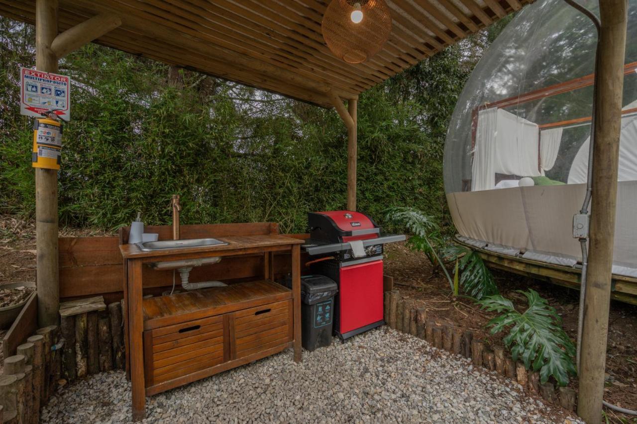 Hotel Bubblesky Glamping 40 Min From Medellin El Retiro  Exteriér fotografie