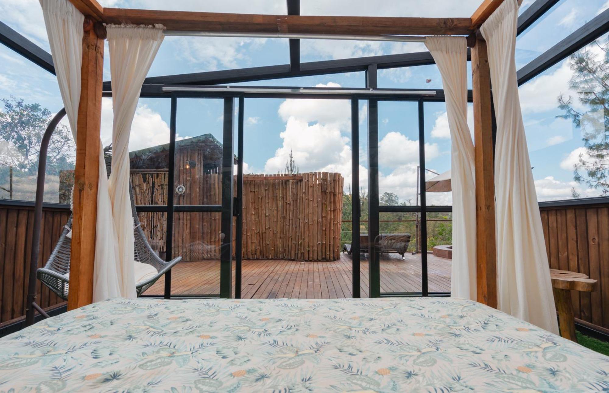 Hotel Bubblesky Glamping 40 Min From Medellin El Retiro  Exteriér fotografie