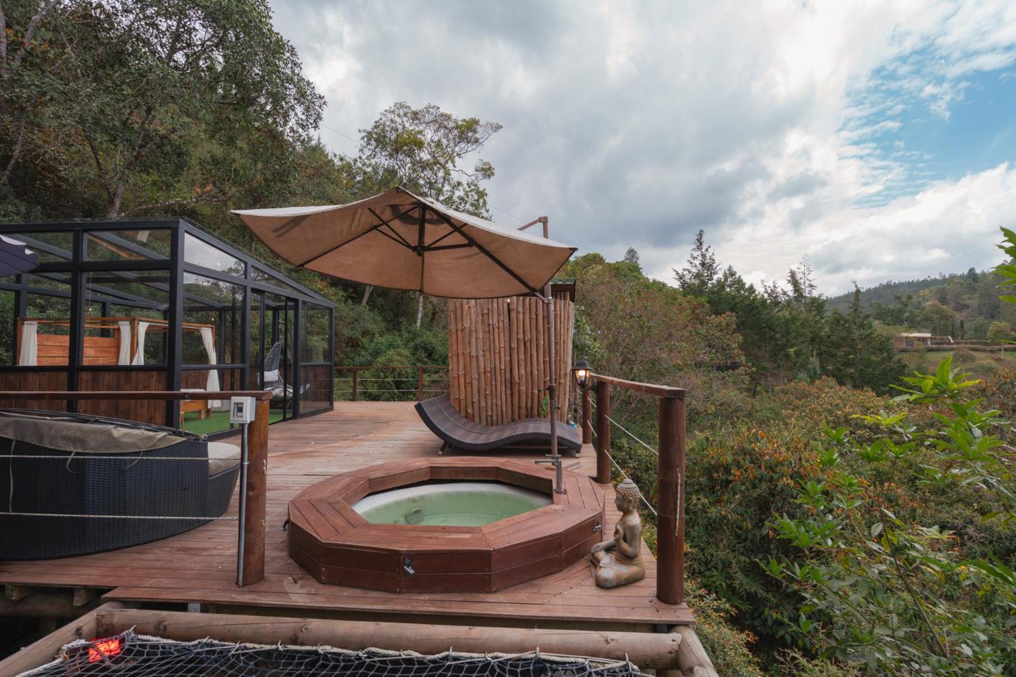 Hotel Bubblesky Glamping 40 Min From Medellin El Retiro  Exteriér fotografie